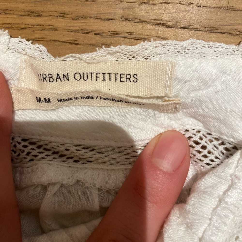 Urban Outfitters white blouse - Picture 3 of 4